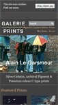 Mobile Screenshot of galerieprints.com